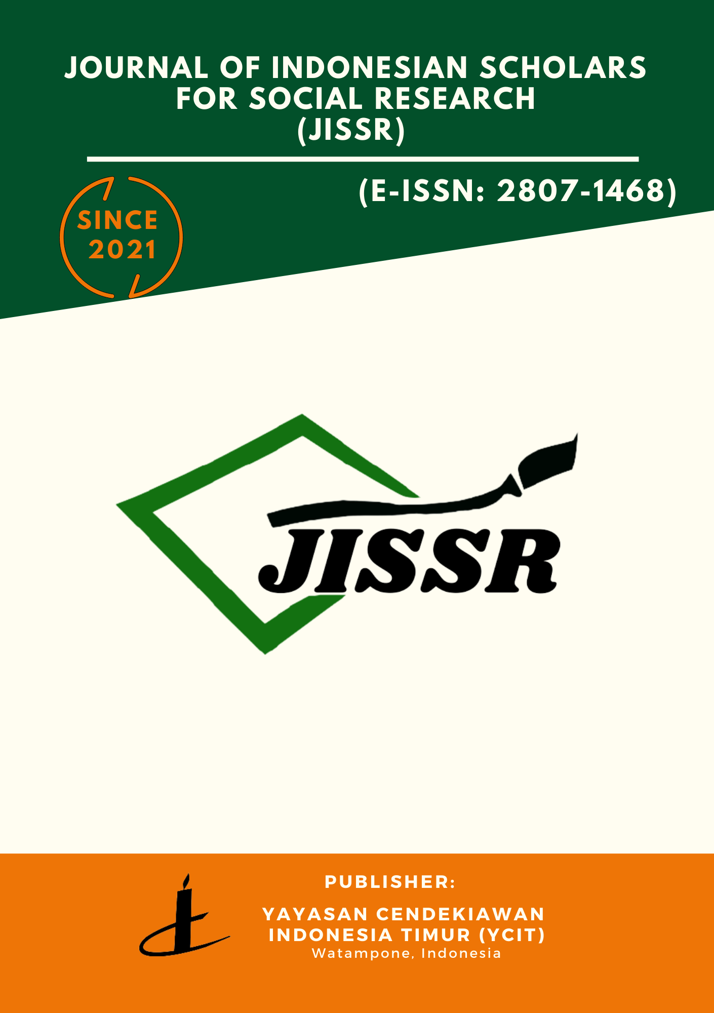 					View Vol. 6 No. 2 (2026): JISSR
				